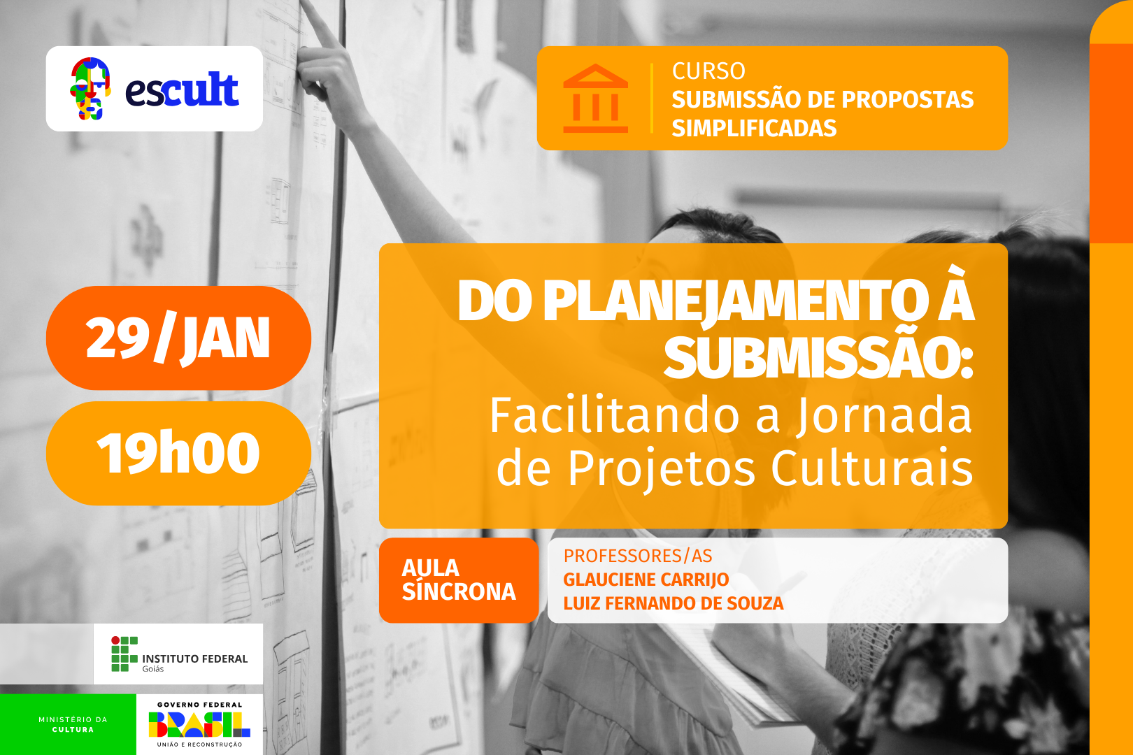 Aula Síncrona - Para Estudantes do Curso Submissão de Propostas Simplificadas