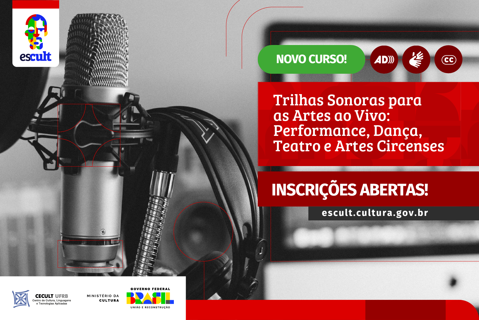 Trilha Sonora para as Artes ao Vivo: Performance, Dança, Teatro e Artes Circenses