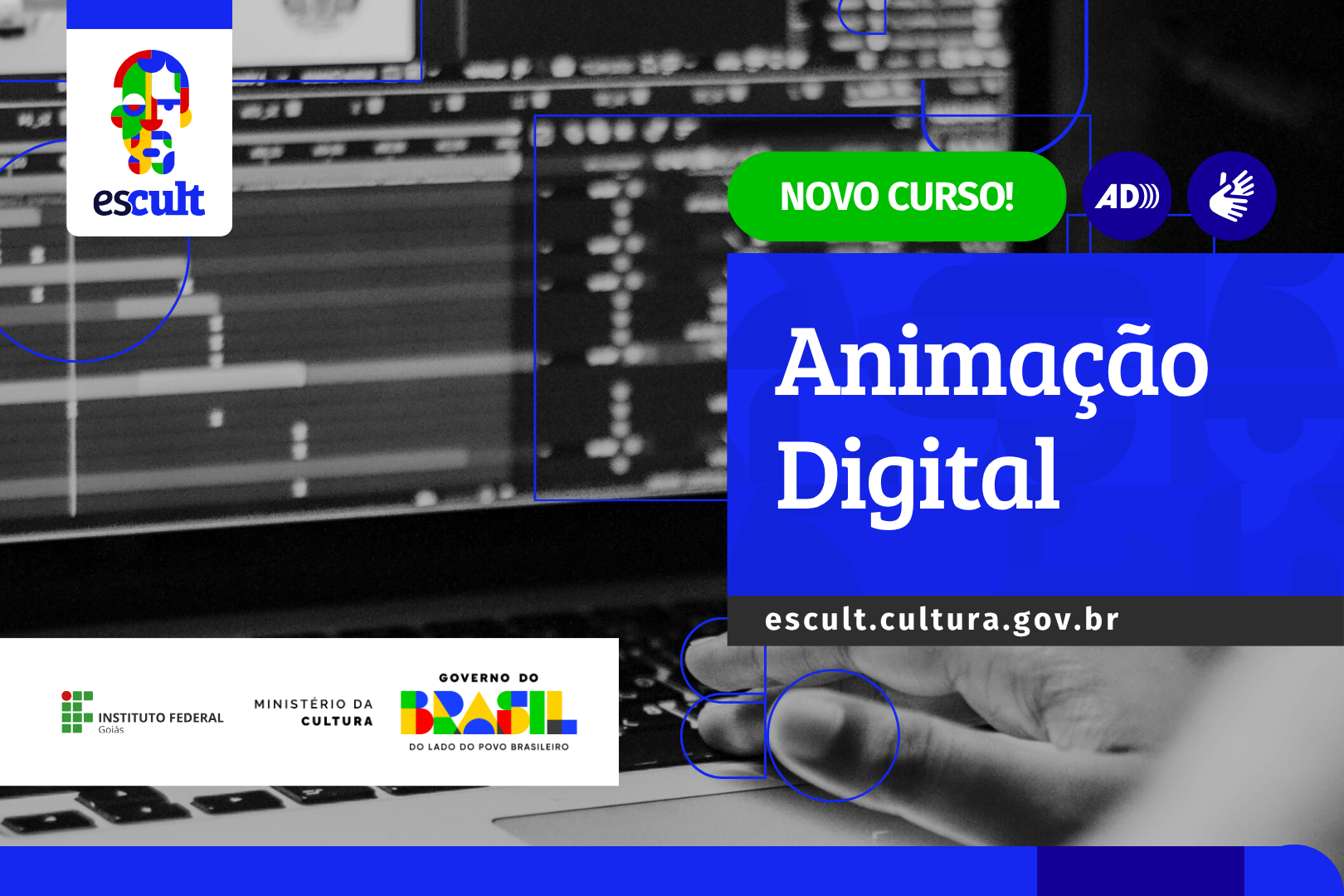 Inscrições Abertas para o Novo Curso de Animação Digital