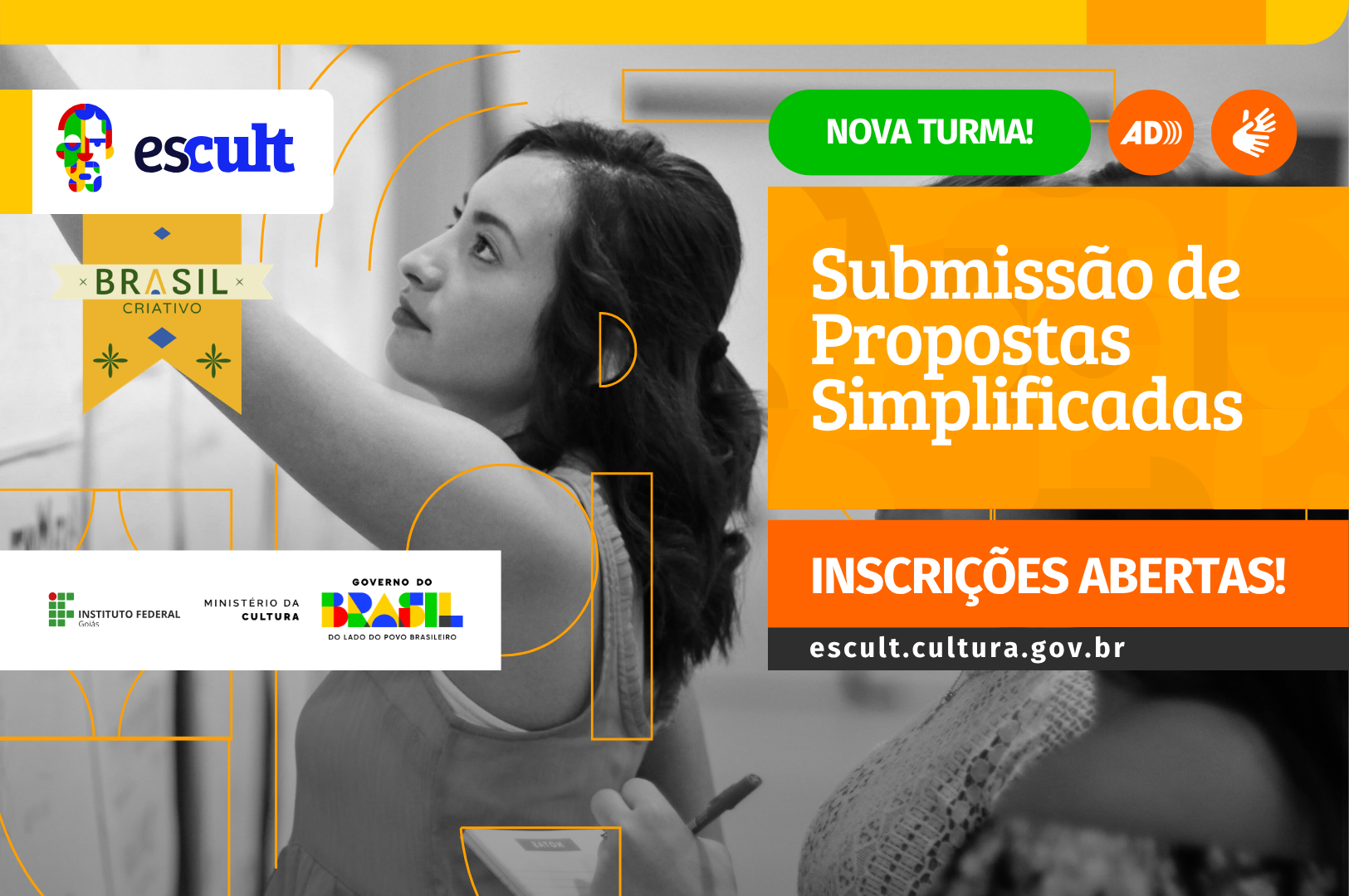 Abertas as inscrições para a nova turma do curso de Submissão de Propostas Simplificadas